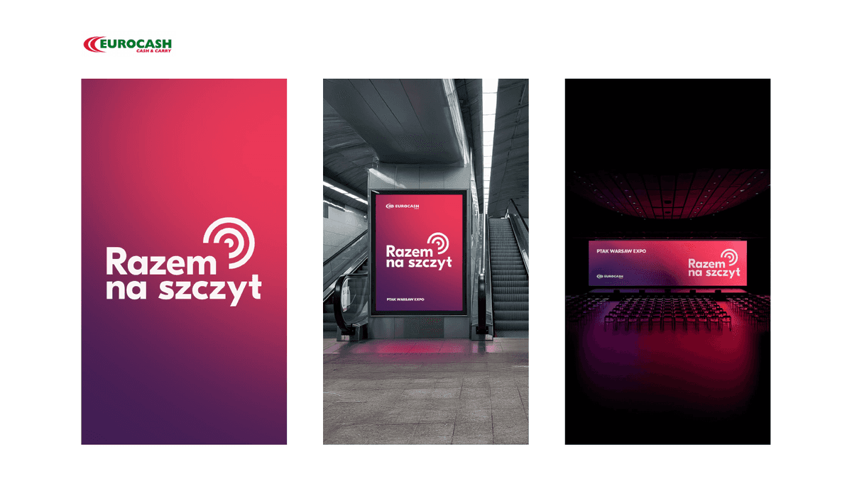 EUROCASH CASH & CARRY - Key visual,, materiały eventowe