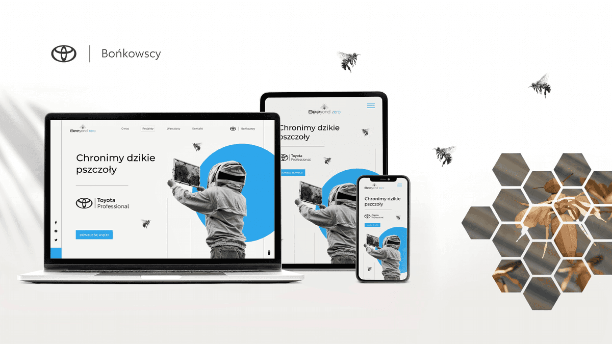 TOYOTA BOŃKOWSCY - Strony internetowe,, key visual, materiały graficzne
